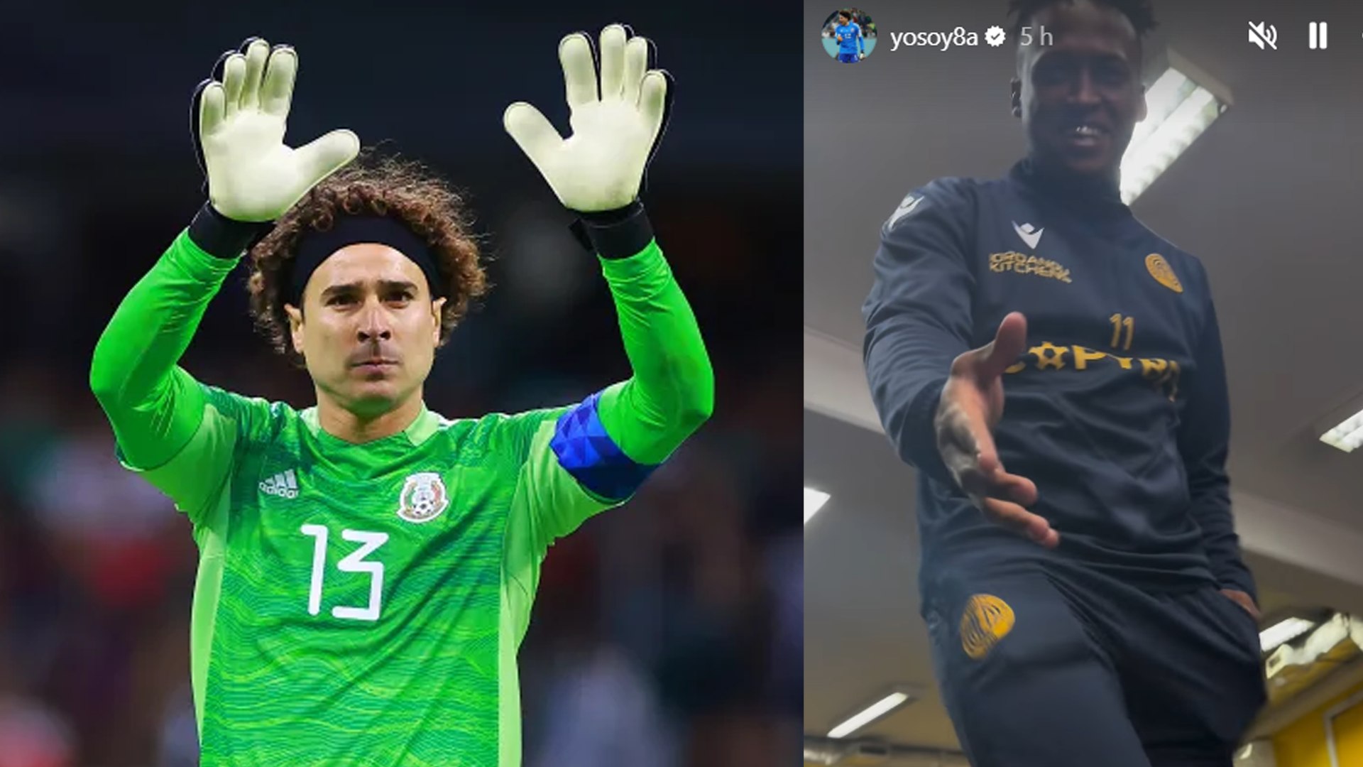 "La tensión previa al Mundial: Memo Ochoa ignora un saludo sorprendente de un figura futbolística africana en la sede del AEL FC"